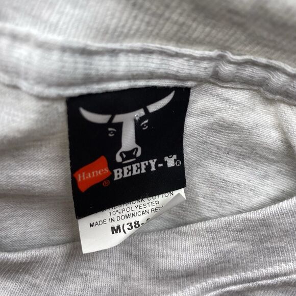 Vtg. Road Rage T-Shirt Mens Size M Biker Motorbike Motorcycles Campbell CA Gray - Picture 4 of 6